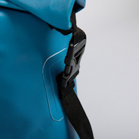 Thumbnail for Jobe 30L Waterproof PVC Roll‑Top Dry Bag – Blue roll top strap