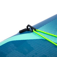 Thumbnail for Jobe Aero Yarra 10’6” Inflatable Paddle Board Steel Blue Closeup of Deck