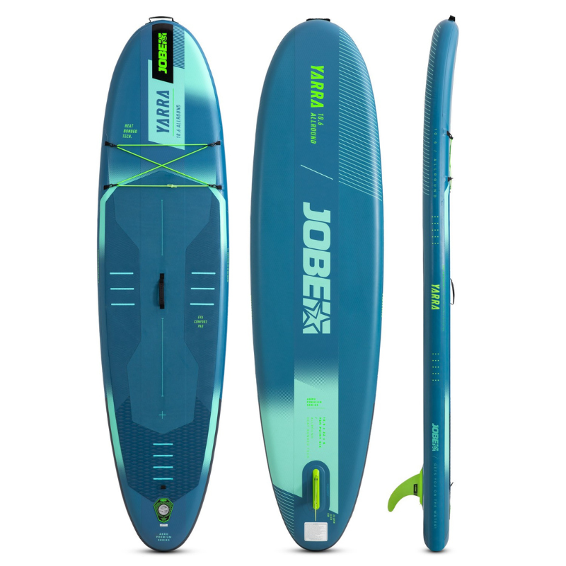Jobe Aero Yarra 10’6” Inflatable Paddle Board Steel Blue iSUP 