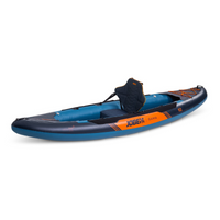 Thumbnail for Gama Inflatable teal Kayak with 1 seat