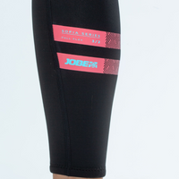 Thumbnail for Jobe Sofia 3/2mm Back Zip Full Wetsuit Women Rose Pink leg