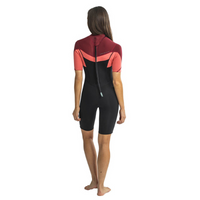 Thumbnail for Jobe Sofia 3/2mm Back Zip Shorty Wetsuit Women - Rose Pink