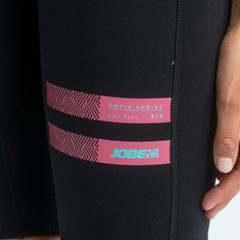 Jobe Sofia 3/2mm Back Zip Shorty Wetsuit Women - Rose Pink