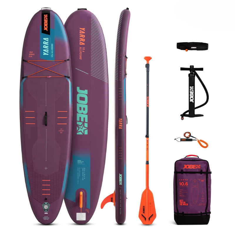 Jobe Aero Yarra 10'6" Inflatable Paddle Board Purple
