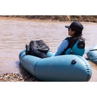 Thumbnail for Kokopelli Delta Deck Dry Pack — Black on a inflatable kayak