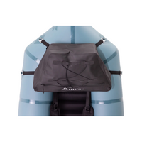 Thumbnail for Kokopelli Delta Deck Dry Pack — Black on a packraft