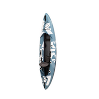 Thumbnail for Kokopelli Platte Inflatable Kayak Blue side view