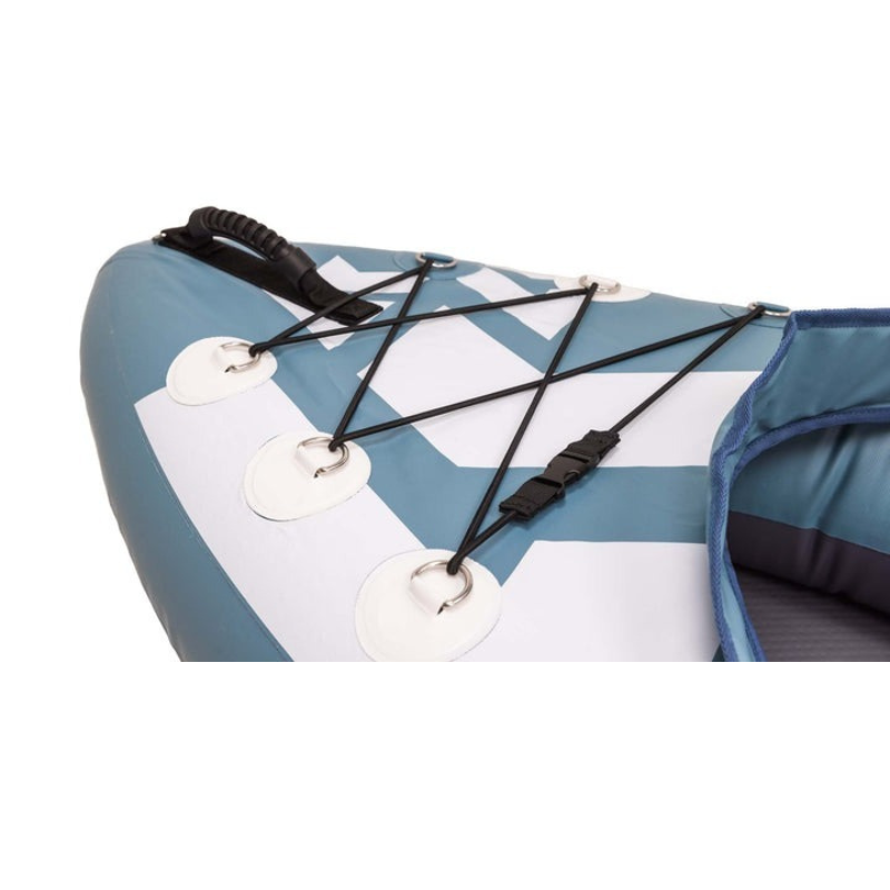 Kokopelli Platte Inflatable Smoke Blue Kayak Bow