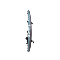 Thumbnail for Kokopelli Platte smoke blue Inflatable Kayak side view 2