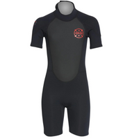 Thumbnail for Level Six Youth Shorty Neoprene Wetsuit - Black