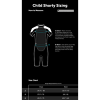 Thumbnail for Child shorty sizing