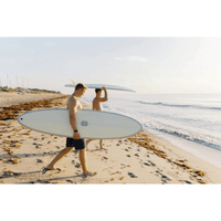 Thumbnail for Lifestyle Photo of Surfboard Trading Co. ANY DAY Mid Length EPS Surfboard – Cutlap Funboard