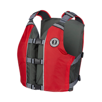 Thumbnail for Mustang Survival APF (All Person Fit) Foam Life Jacket - Red/Grey vest