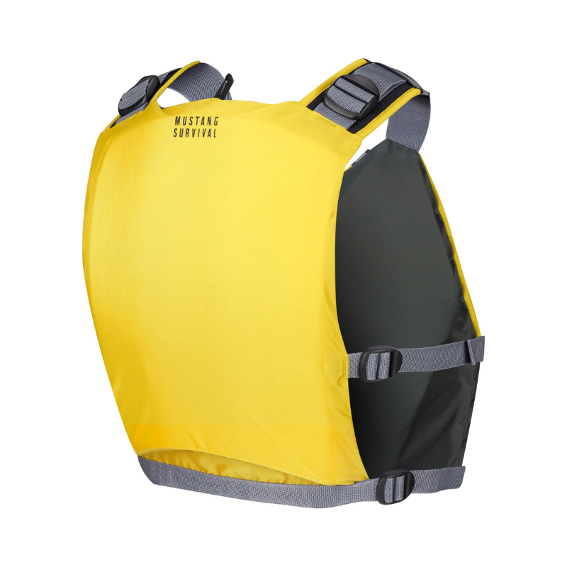 Mustang Survival APF (All Person Fit) Foam Life Jacket - Yellow/Grey PFD