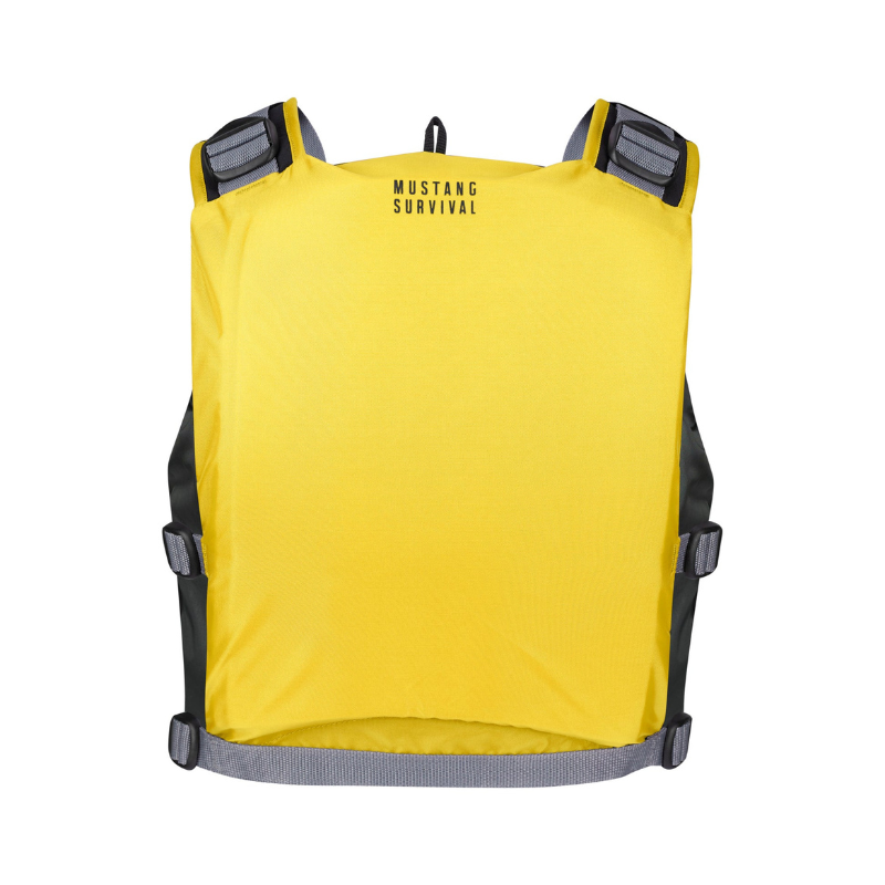 Mustang Survival APF (All Person Fit) Foam Vest - Yellow/Grey