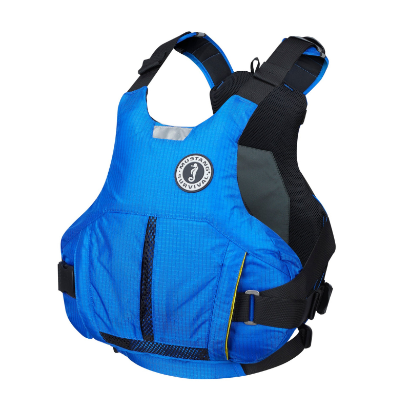 Mustang Survival Cascade Foam Life Jacket - Bombay Blue vest