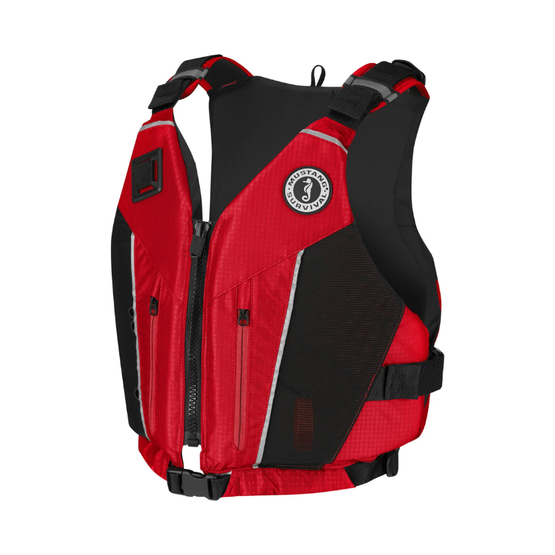 Mustang Survival Java Foam Life Jacket - Red-Black Vest