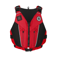 Thumbnail for Mustang Survival Java Foam Life Jacket - Red-Black