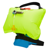 Thumbnail for Mustang Survival Minimalist Manual Inflatable Belt Pack- Azure (Blue) Inflated