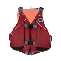 Thumbnail for Mustang Survival Moxie Women’s Foam Life Jacket - Merlot/Coral