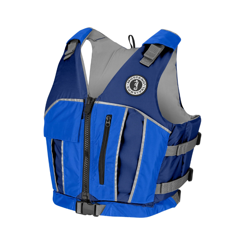 Mustang Survival Reflex M/L Foam Life Jacket - Royal Blue/Navy Vest