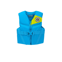 Thumbnail for Mustang Survival Rev Youth Foam Life Jacket azure blue