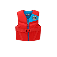 Thumbnail for Mustang Survival Rev Youth Foam Life Jacket imperial red