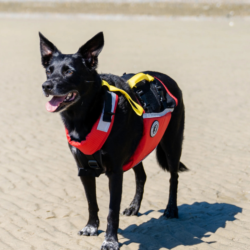 Mustang Survival Underdog pet flotation device Red/Black