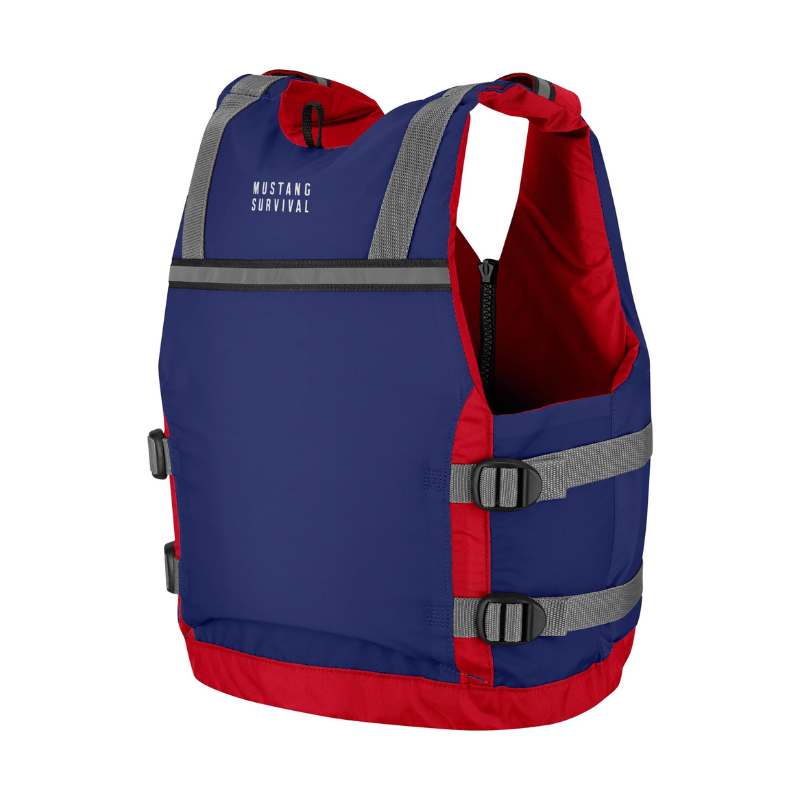 Mustang Survival Reflex Youth Foam Life Jacket - Navy/Red vest/pfd