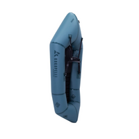 Thumbnail for Nirvana Self-Bailing smoke blue Packraft additional vertical 