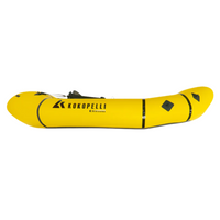 Thumbnail for Nirvana Self-Bailing yellow Packraft side view