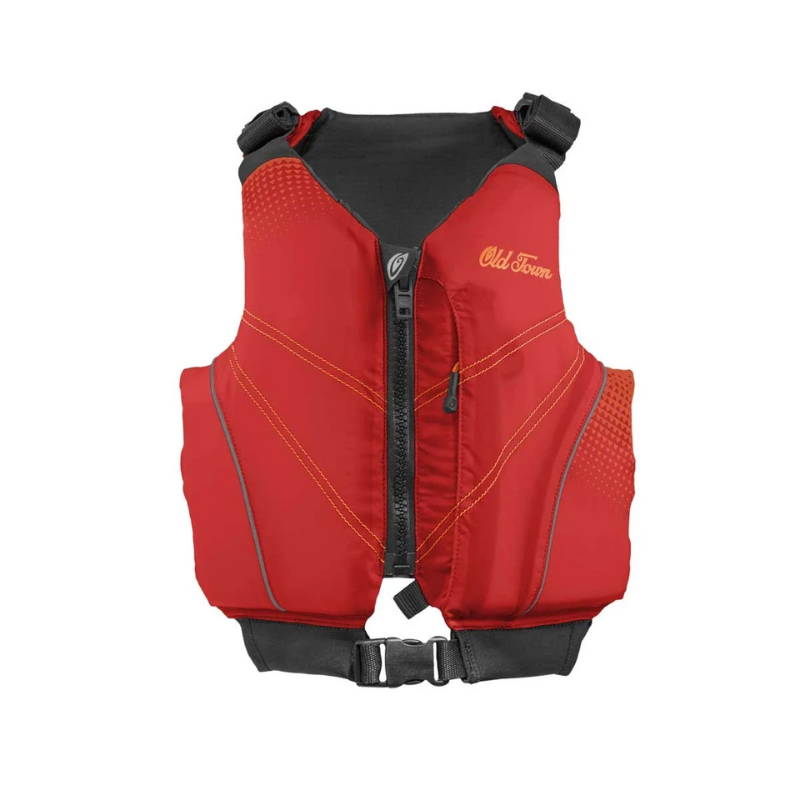 Old Town Inlet Jr Foam Life Jacket for Kids – Red