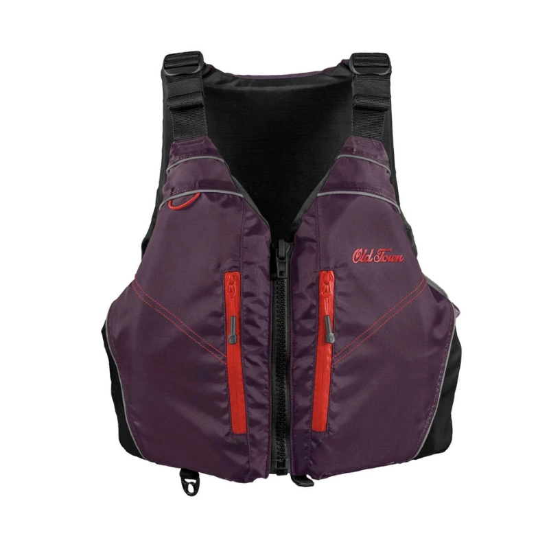 Old Town Riverstream Unisex Foam Life Jacket - Black/Cherry