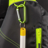 Thumbnail for Old Town Riverstream Unisex Foam Life Jacket - Black/Neon PFD cord loop attachment point  