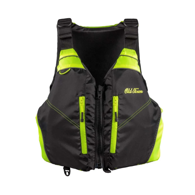 Old Town Riverstream Unisex Foam Life Jacket - Black/Neon