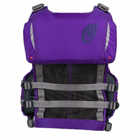Thumbnail for Old Town Solitude II Women’s Foam Life Jacket - Grape vest back