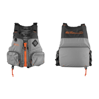 Thumbnail for Old Town Treble Angler Sportsman Foam Life Jacket - Silver Vest PFD