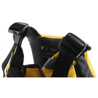 Thumbnail for Onyx MoveVent Curve Paddle Sports Foam Life Jacket - Yellow Vest shoulder straps