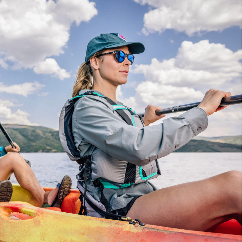 Onyx MoveVent Dynamic Foam Life Jacket  lifestyle photo