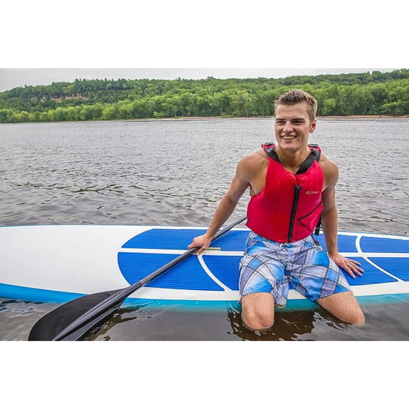 Onyx Universal Adult Foam Life Jacket – Paddle Vest – Red Vest