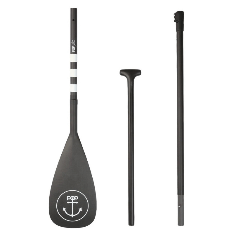 POP Ratchet 3-Piece Full Carbon Fiber SUP Paddle