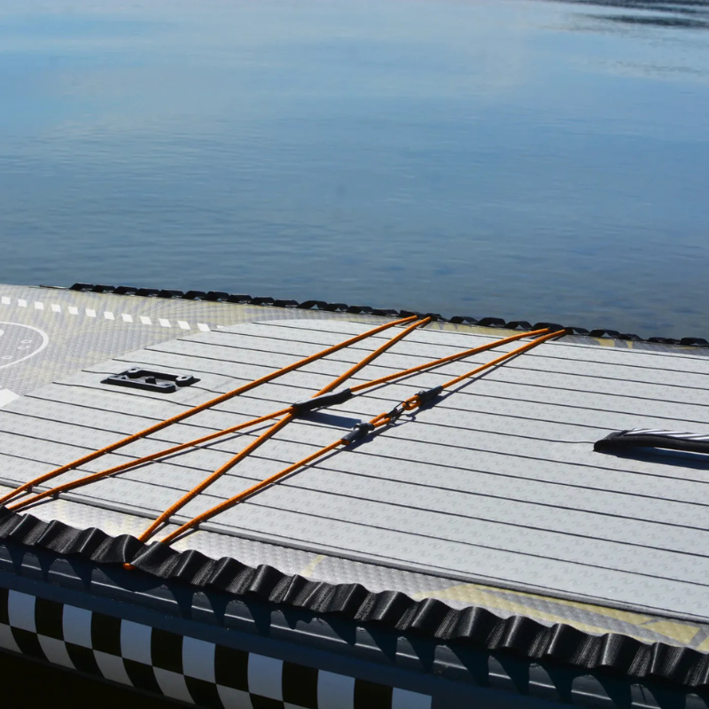 Pop 11'6 El Capitan Bomber inflatable paddle board SUP Deck