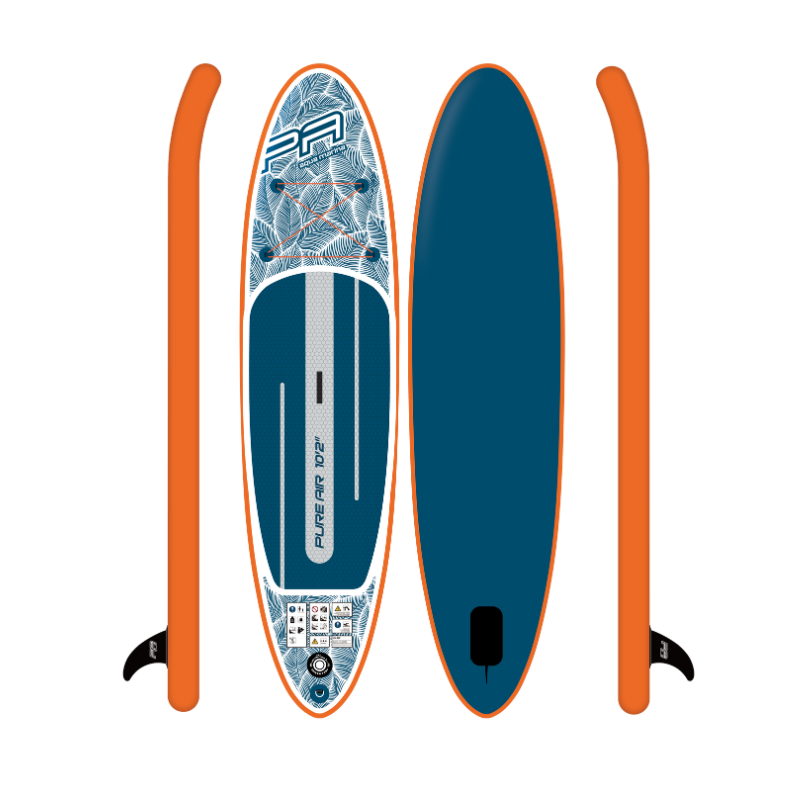 iSUP front and back view