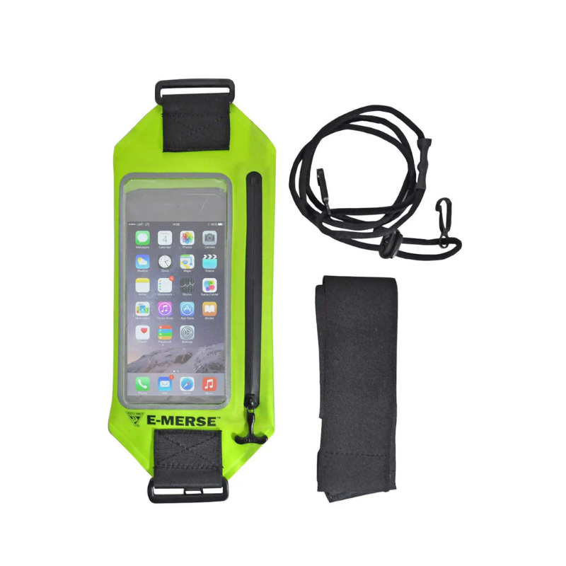 Seattle Sports E‑Merse NeoBelt Waterproof Phone Case - Green All Parts