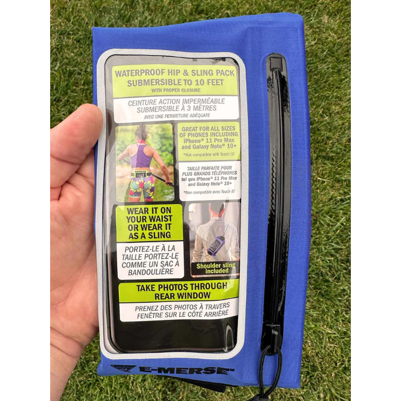Seattle Sports E‑Merse NeoBelt Waterproof Phone Case Flipped