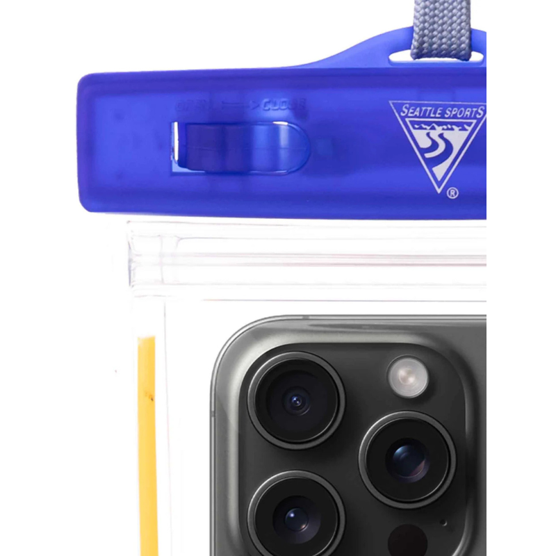 Seattle Sports E‑merse Deeper 32" Waterproof Phone Case Closeup 
