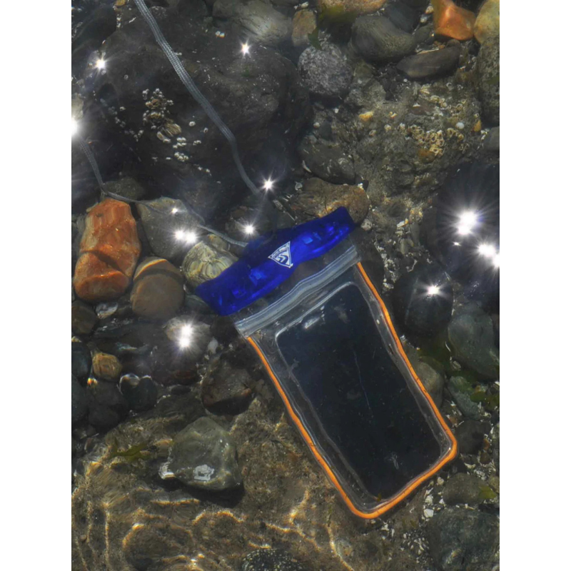 Seattle Sports E‑merse Deeper 32" Waterproof Phone Case submerged 
