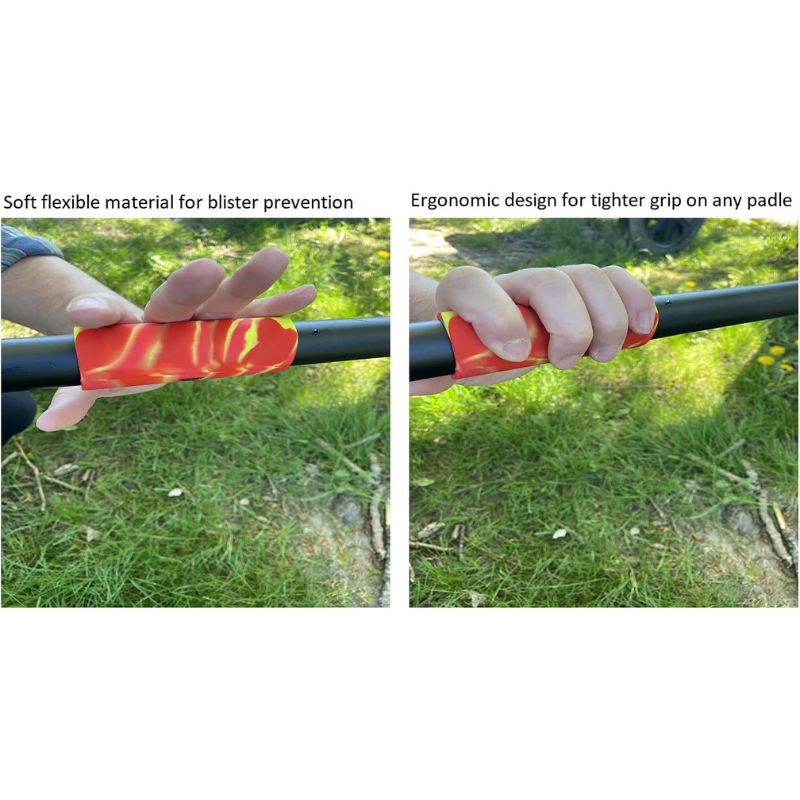Seattle Sports Removable Silicone Kayak Paddle Grip features
