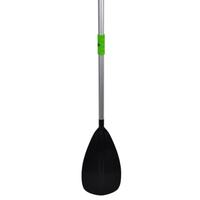 Thumbnail for Seattle Sports Removable Silicone Kayak Paddle Grip green on a paddle