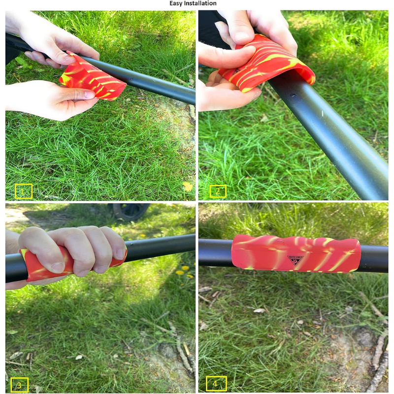 Seattle Sports Removable Silicone Kayak Paddle Grip instructions 